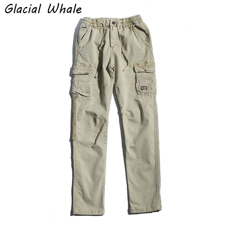 GlacialWhale Mens Cargo Pants  2022 New Joggers..